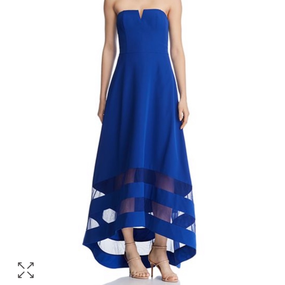 Aidan Mattox cobalt blue size 4